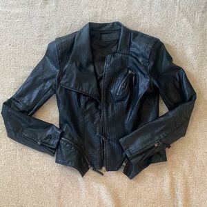 Blank NYC faux leather jacket. Size small